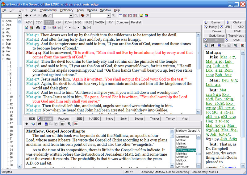 Sword Free Bible Software – First Look